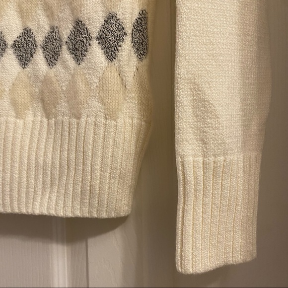 NWOT - Argyle Turtleneck Sweater - Picture 7 of 8